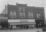 109 S MAIN ST, a Commercial Vernacular large retail building, built in Oregon, Wisconsin in 1899.