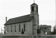 W4875 U.S. HIGHWAY 18, a Romanesque Revival house of worship, built in Jefferson, Wisconsin in 1862.