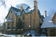 752 E GORHAM ST, a Early Gothic Revival house, built in Madison, Wisconsin in 1854.