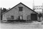 MENOMINEE RIVER, a Astylistic Utilitarian Building power plant, built in Niagara, Wisconsin in 1912.