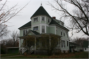 121 FREMONT ST, a Colonial Revival/Georgian Revival house, built in River Falls, Wisconsin in 1898.