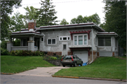 127 N 3RD ST, a Prairie School house, built in River Falls, Wisconsin in 1921.