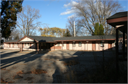 1300 S MAIN ST, a Side Gabled lodging-hotel, built in River Falls, Wisconsin in 1960.