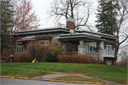 127 N 3RD ST, a Prairie School house, built in River Falls, Wisconsin in 1921.