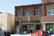 407 2ND STREET, a Twentieth Century Commercial small retail building, built in New Glarus, Wisconsin in 1929.