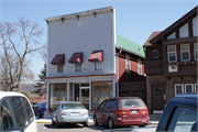 400-402 2ND ST, a Boomtown small retail building, built in New Glarus, Wisconsin in 1867.