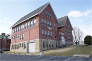 413 6TH AVENUE, a Queen Anne elementary, middle, jr.high, or high, built in New Glarus, Wisconsin in 1896.