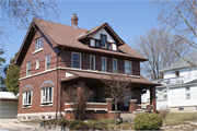 907 2ND STREET, a Craftsman house, built in New Glarus, Wisconsin in 1919.