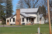 NW CORNER CAMBRIDGE ST AND DIVISION ST, a Greek Revival school – elem/middle/jr high/high, built in Wautoma, Wisconsin in 1870.