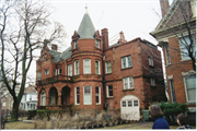 3209 W WELLS ST, a German Renaissance Revival house, built in Milwaukee, Wisconsin in 1891.