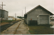 620 S MAIN ST, a Astylistic Utilitarian Building depot, built in Shawano, Wisconsin in 1904.