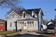 506 W MAIN ST, a Greek Revival house, built in Waupun, Wisconsin in 1870.