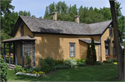 10310 FIELDCREST LN, a Gabled Ell house, built in Liberty Grove, Wisconsin in 1870.