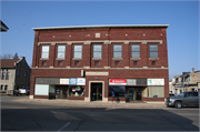 16-18 S MADISON ST, a Neoclassical/Beaux Arts social recreational/fraternal hall, built in Waupun, Wisconsin in 1922.