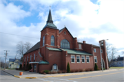 160 8TH ST N, a Early Gothic Revival house of worship, built in Wisconsin Rapids, Wisconsin in 1909.