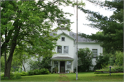 1075 CTH E, a Two Story Cube school-one to six room, built in Mifflin, Wisconsin in 1920.
