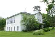 1075 CTH E, a Two Story Cube school-one to six room, built in Mifflin, Wisconsin in 1920.