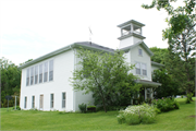 1075 CTH E, a Two Story Cube one to six room school, built in Mifflin, Wisconsin in 1920.