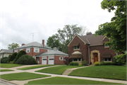 936 Orchard Street, a English Revival Styles house, built in Racine, Wisconsin in 1937.