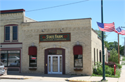 120 S MAIN ST, a Commercial Vernacular blacksmith shop, built in Lake Mills, Wisconsin in 1890.