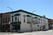 102 E LAKE ST, a Commercial Vernacular small retail building, built in Lake Mills, Wisconsin in 1868.
