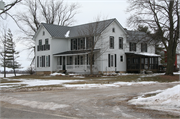 WEST SIDE OF COUNTY HIGHWAY F, NORTH OF COX RD, a Gabled Ell house, built in Fulton, Wisconsin in .