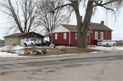 SOUTHEAST CORNER OF COX RD AND F, a Side Gabled school-one to six room, built in Fulton, Wisconsin in .