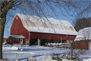 124 N 152ND AVE, a Astylistic Utilitarian Building barn, built in Stettin, Wisconsin in 1910.