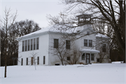 1075 CTH E, a Two Story Cube school-one to six room, built in Mifflin, Wisconsin in 1920.