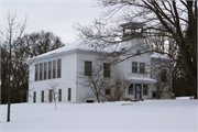 1075 CTH E, a Two Story Cube one to six room school, built in Mifflin, Wisconsin in 1920.