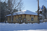 9672 COUNTY HIGHWAY Y, a Craftsman depot, built in Gordon, Wisconsin in 1912.