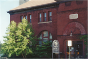 119 KING ST, a Romanesque Revival water utility, built in La Crosse, Wisconsin in 1880.