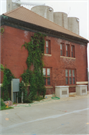 119 KING ST, a Romanesque Revival water utility, built in La Crosse, Wisconsin in 1880.