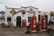 23923 BURROWS RD, a Spanish/Mediterranean Styles gas station/service station, built in Independence, Wisconsin in 1931.