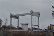 Island Street over Fox River canal, a NA (unknown or not a building) bridge, built in Kaukauna, Wisconsin in 1984.