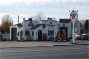 23923 BURROWS RD, a Spanish/Mediterranean Styles gas station/service station, built in Independence, Wisconsin in 1931.