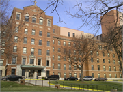 2200 W KILBOURN AVE, a Colonial Revival/Georgian Revival hospital, built in Milwaukee, Wisconsin in 1912.