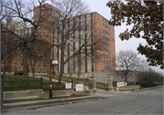 2200 W KILBOURN AVE, a Colonial Revival/Georgian Revival hospital/medical clinic, built in Milwaukee, Wisconsin in 1912.