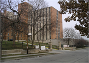 2200 W KILBOURN AVE, a Colonial Revival/Georgian Revival hospital, built in Milwaukee, Wisconsin in 1912.