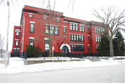 Dover Street School and Social Center, a Building.
