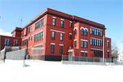 Dover Street School and Social Center, a Building.