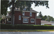 203 OAK ST, a American Foursquare house, built in Mayville, Wisconsin in 1918.