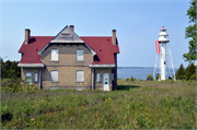 WEST SIDE OF PLUM ISLAND, a Other Vernacular lifesaving station facility/lighthouse, built in Washington, Wisconsin in 1889.