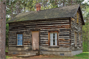 CARSON PARK, a Side Gabled house, built in Eau Claire, Wisconsin in 1865.