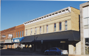 119-125 E Blackhawk Ave, a Commercial Vernacular large retail building, built in Prairie du Chien, Wisconsin in 1899.