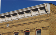 119-125 E Blackhawk Ave, a Commercial Vernacular large retail building, built in Prairie du Chien, Wisconsin in 1899.