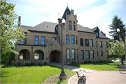 320 S BROADWAY, a Romanesque Revival house, built in Menomonie, Wisconsin in 1889.