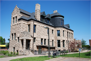 320 S BROADWAY, a Romanesque Revival house, built in Menomonie, Wisconsin in 1889.