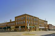 101 N MADISON ST, a Commercial Vernacular lodging-hotel, built in Lancaster, Wisconsin in 1868.