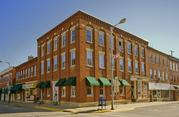 101 N MADISON ST, a Commercial Vernacular lodging-hotel, built in Lancaster, Wisconsin in 1868.